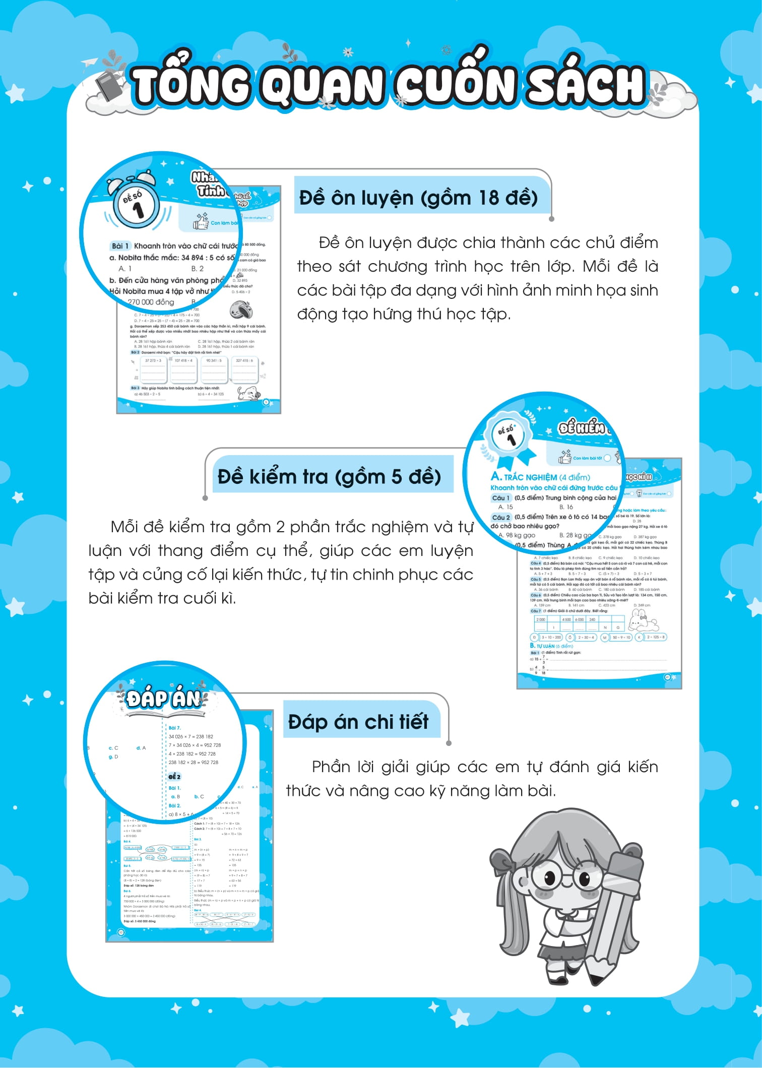 Bộ
						
										
										Đề Ôn Luyện Và Tự Kiểm Tra Toán 4 - Tập 2 - Ảnh 11