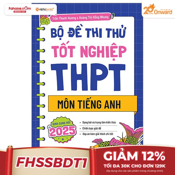 bộ đề thi thử tốt nghiệp thpt môn tiếng anh