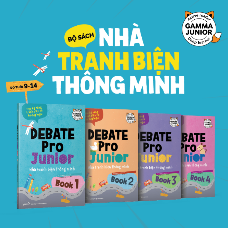 bộ debate pro junior: nhà tranh biện thông minh book3 - Ảnh 2
