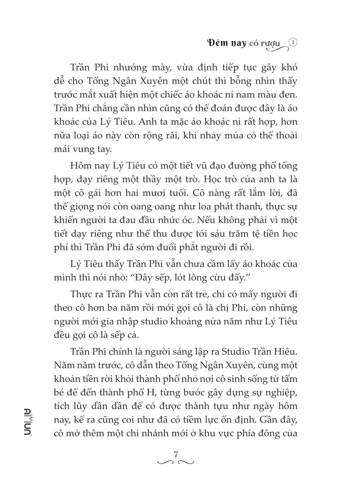 bộ đêm nay có rượu - tập 1 - Ảnh 7