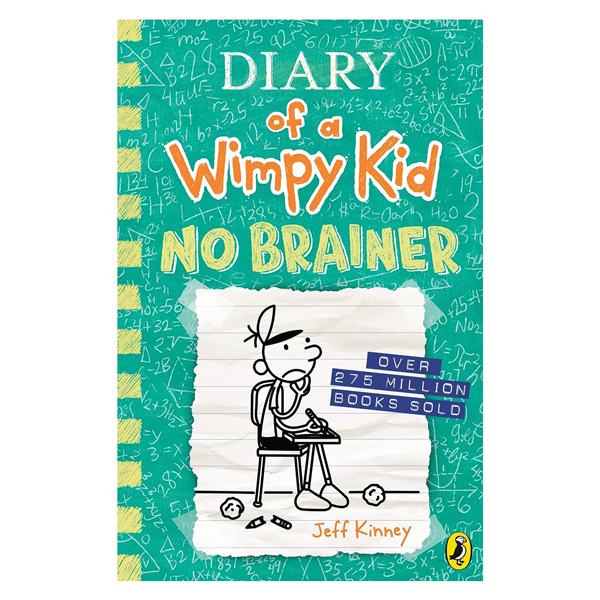 bộ diary of a wimpy kid 18: no brainer