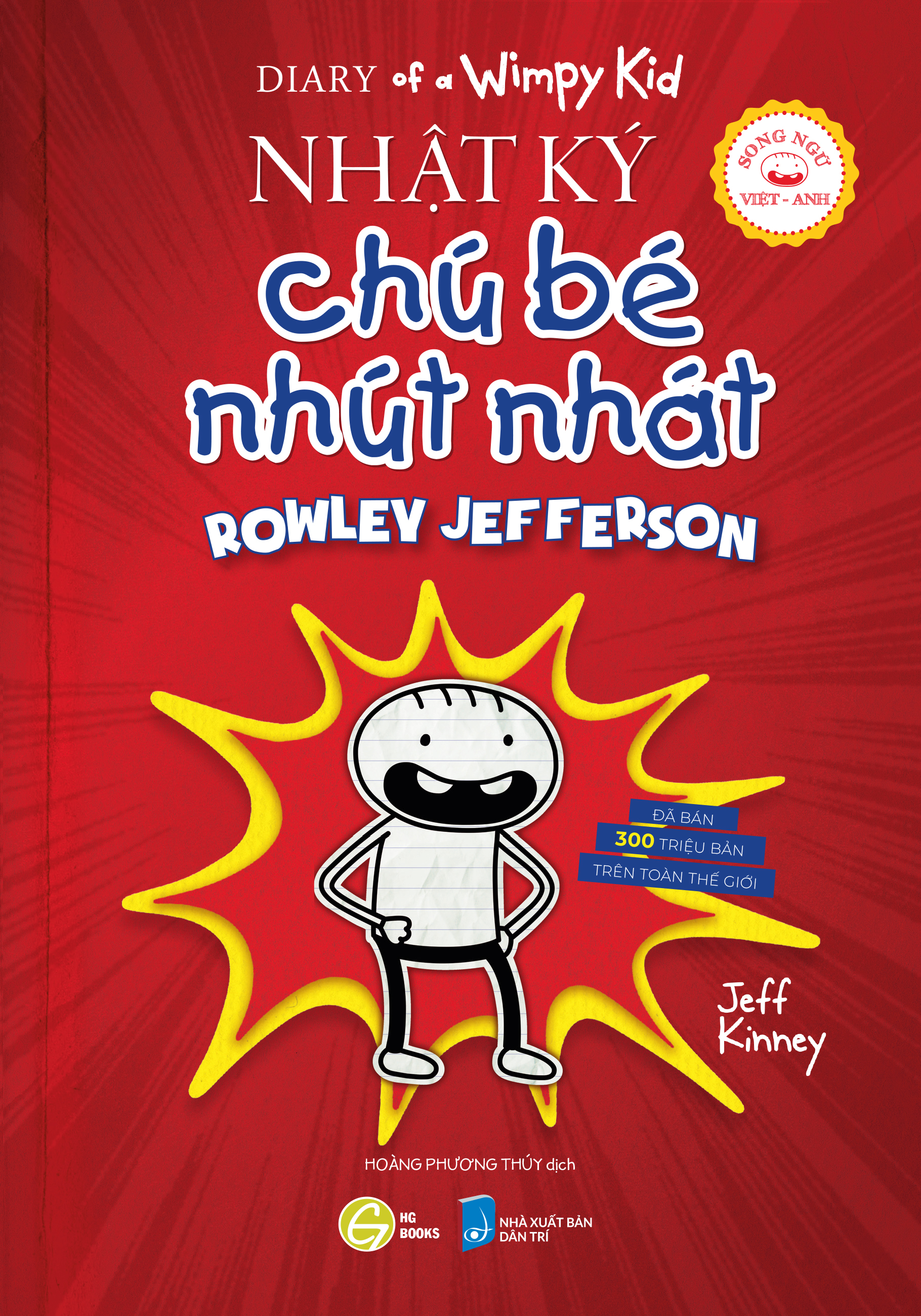 Bo
						
										
										Diary Of A Wimpy Kid - Nhat Ky Chu Be Nhut Nhat - Tap 1.1 - Rowley Jefferson - Song Ngu Viet-Anh - Ảnh 2