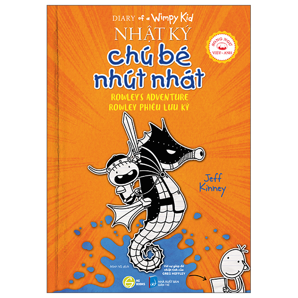 Bộ Diary Of A Wimpy Kid - Nhật Ký Chú Bé Nhút Nhát - Tập 17: Bỉm Toang - Diper Överlöde (Song Ngữ Anh - Việt) - Ảnh 10