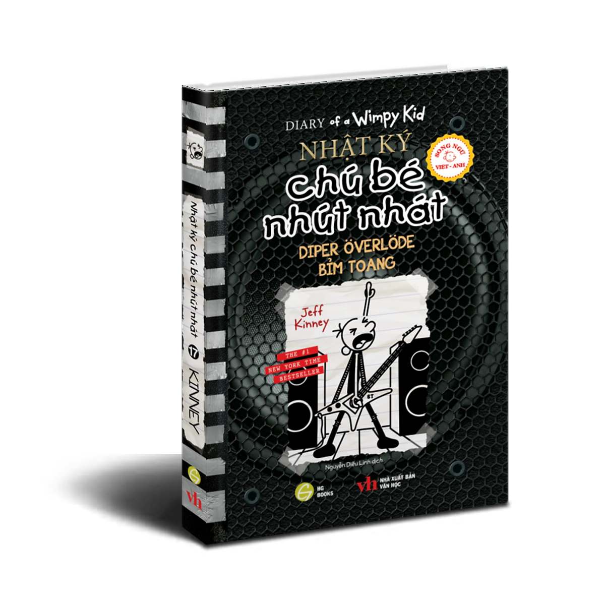Bộ Diary Of A Wimpy Kid - Nhật Ký Chú Bé Nhút Nhát - Tập 17: Bỉm Toang - Diper Överlöde (Song Ngữ Anh - Việt) - Ảnh 3