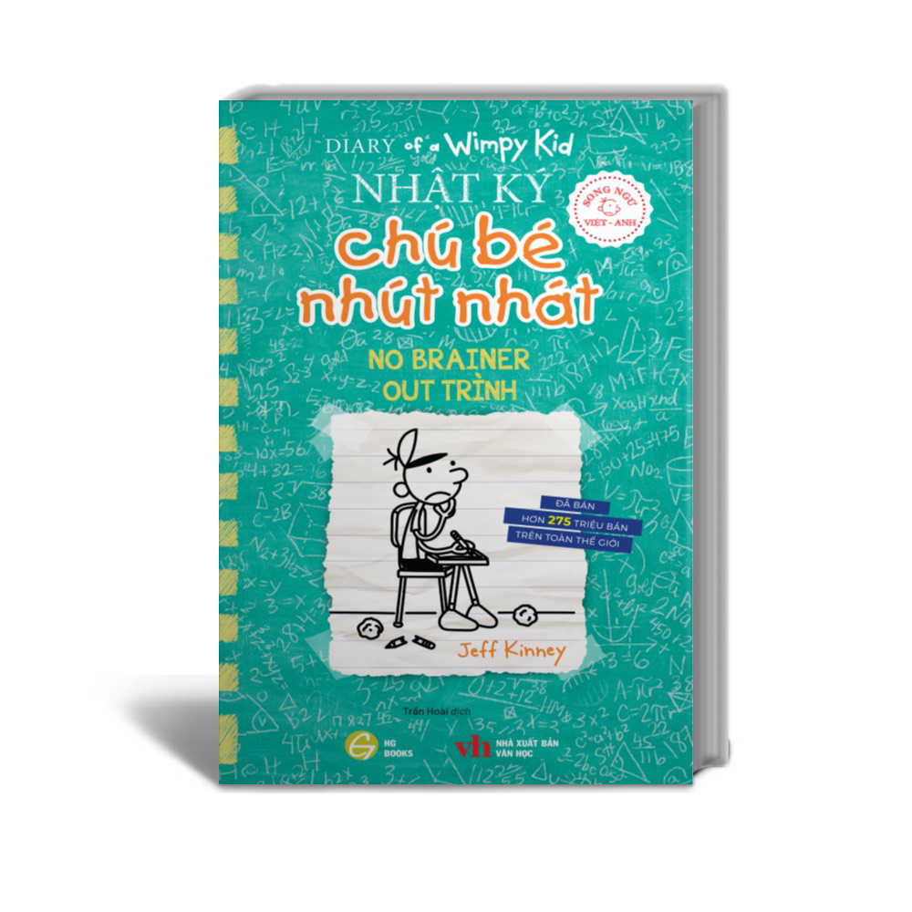 bộ diary of a wimpy kid - nhật ký chú bé nhút nhát - tập 18: out trình - no brainer (song ngữ việt-anh) - Ảnh 3