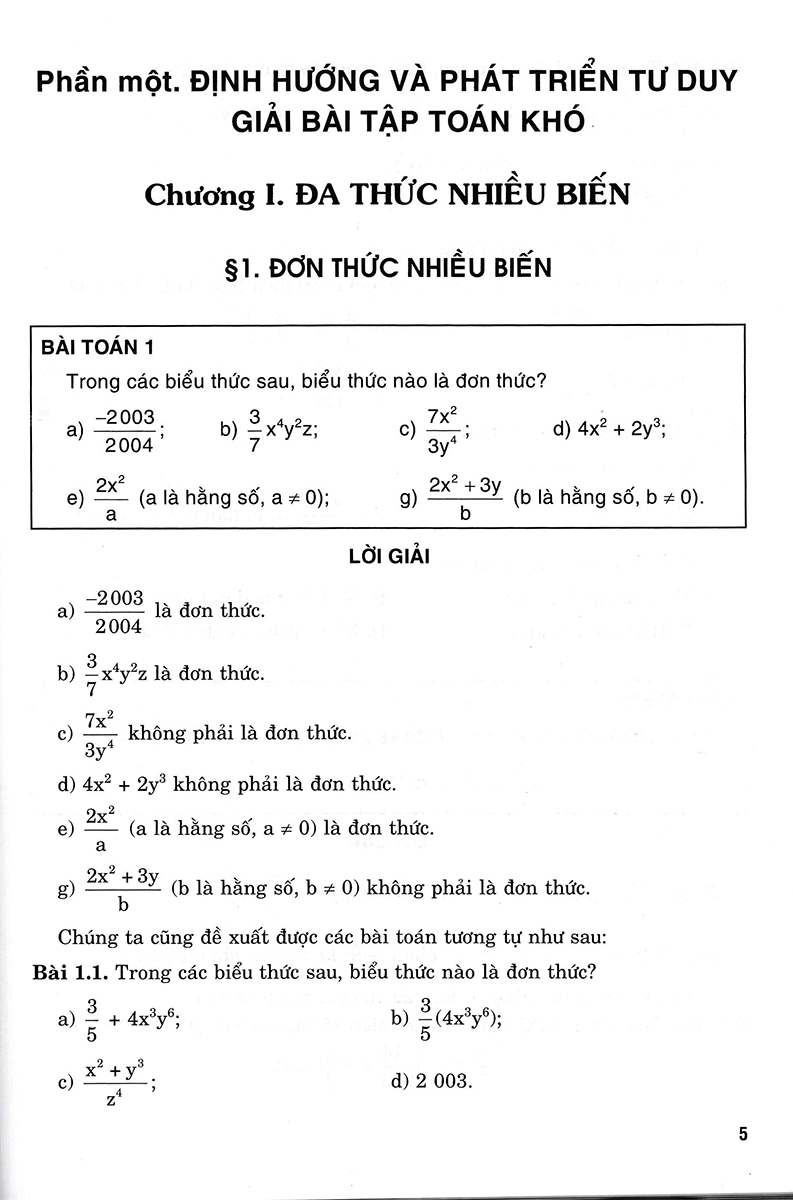bộ định hướng và phát triển tư duy giải bài tập toán khó lớp 8 - tập 1 - Ảnh 8