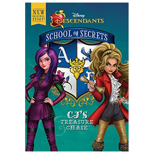 bộ disney descendants: school of secrets: cj's treasure chase (book 1)