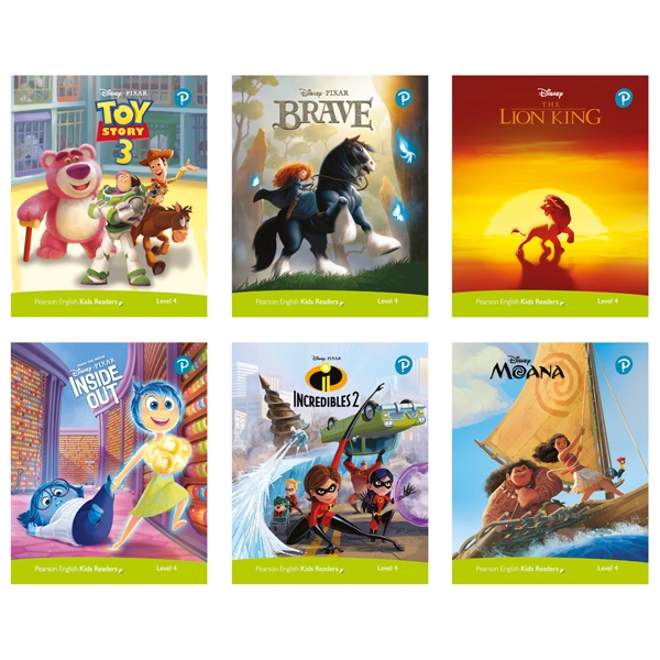 bộ disney kids readers level 4 pack of 6