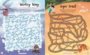 bộ disney princess: 101 totally twisty mazes - Ảnh 3