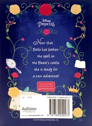 bộ disney princess - belle: belle takes flight (novel 224 disney) - Ảnh 6