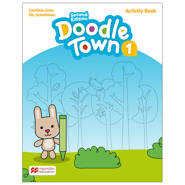 bộ doodle town level 1 activity book 2nd edition