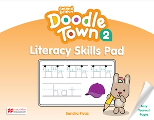 bộ doodle town level 2 literracy skill pad 2nd edition - Ảnh 2