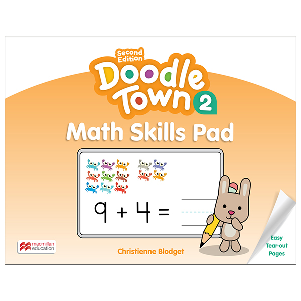 bộ doodle town level 2 math skills pad 2nd edition