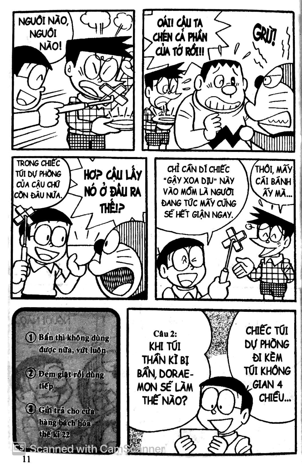bộ doraemon đố vui - tập 3 - doraemon quá khứ và tương lai (tái bản 2023) - Ảnh 8