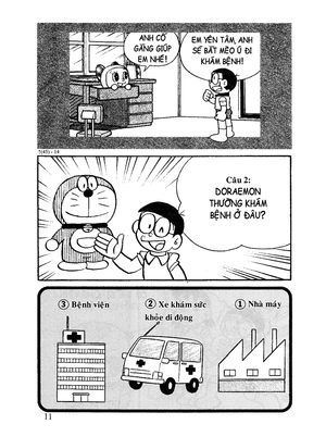 bộ doraemon đố vui tập 4 - doraemon chú mèo máy thông minh (tái bản 2019) - Ảnh 7
