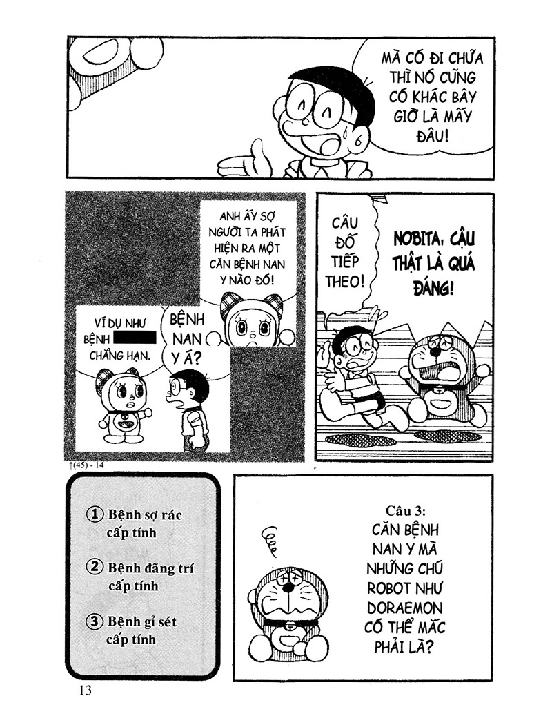 bộ doraemon đố vui - tập 4 - doraemon chú mèo máy thông minh (tái bản 2023) - Ảnh 9