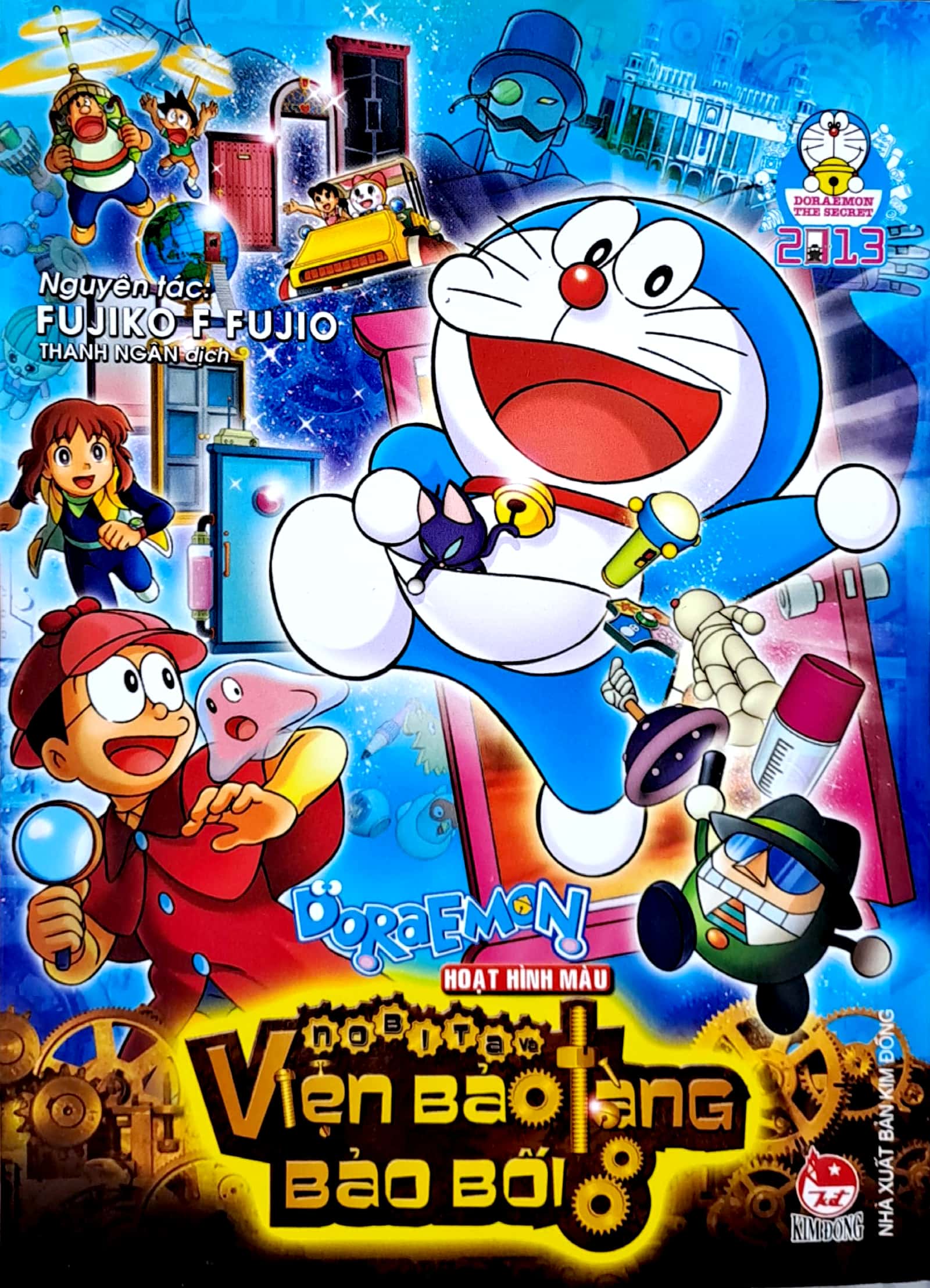 bộ doraemon - hoạt hình màu - nobita và viện bảo tàng bảo bối (tái bản 2023) - Ảnh 2