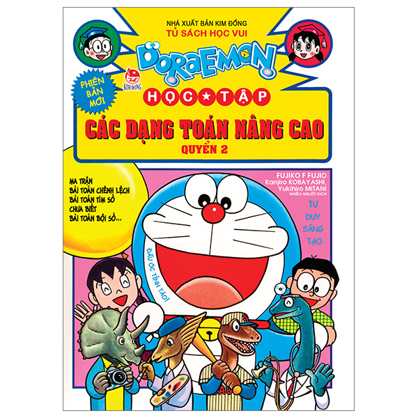 bộ doraemon học tập - các dạng toán nâng cao - quyển 2 (tái bản 2024)