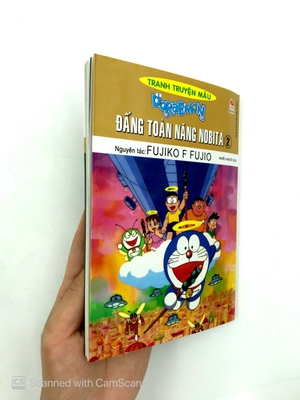 bộ doraemon - tranh truyện màu - đấng toàn năng nobita - tập 2 - Ảnh 12