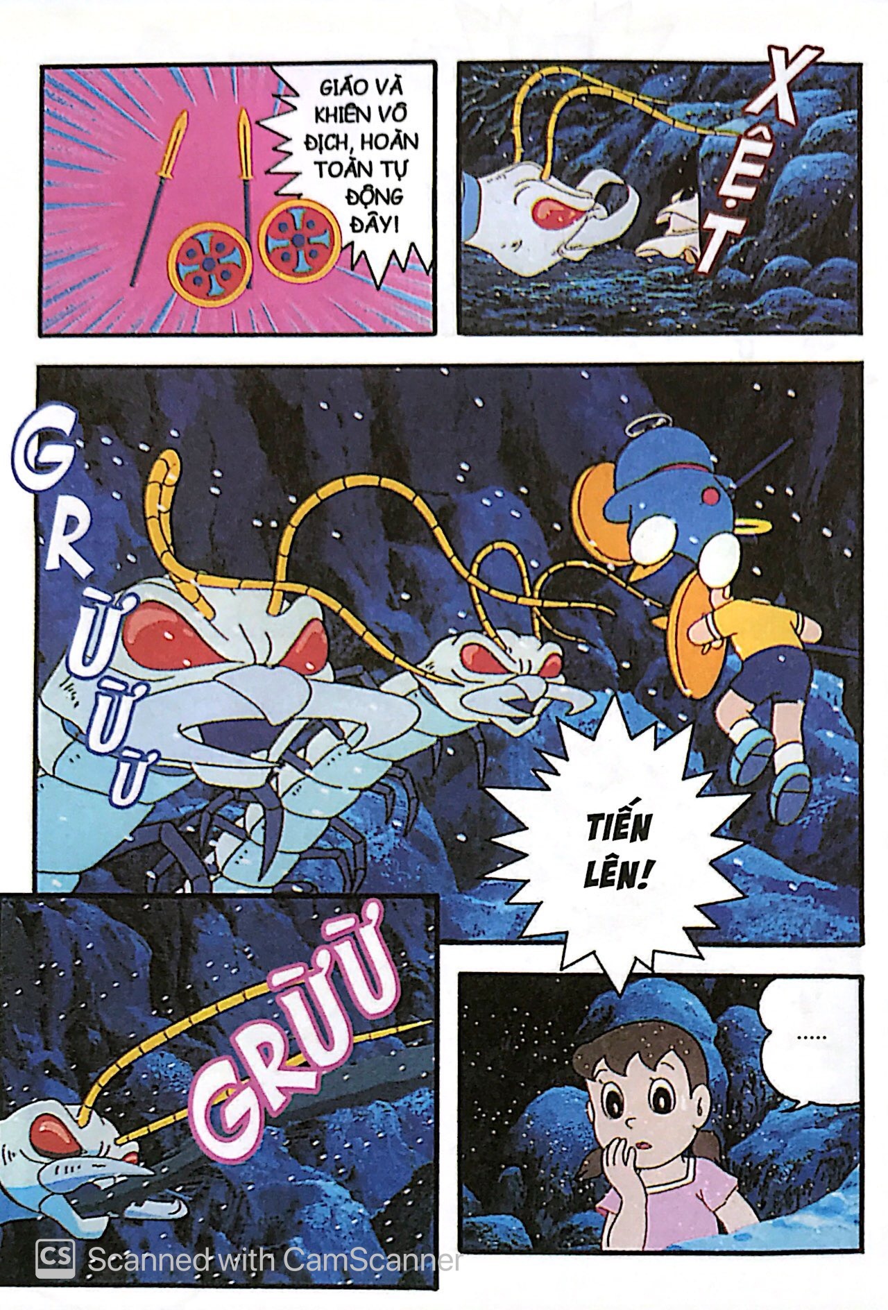 bộ doraemon - tranh truyện màu - đấng toàn năng nobita - tập 2 (tái bản 2023) - Ảnh 7
