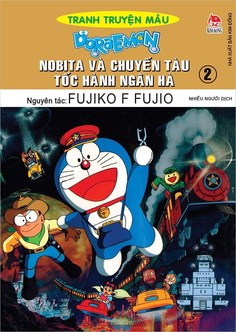 bộ doraemon - tranh truyện màu - nobita và chuyến tàu tốc hành ngân hà - tập 2 (tái bản 2023) - Ảnh 2