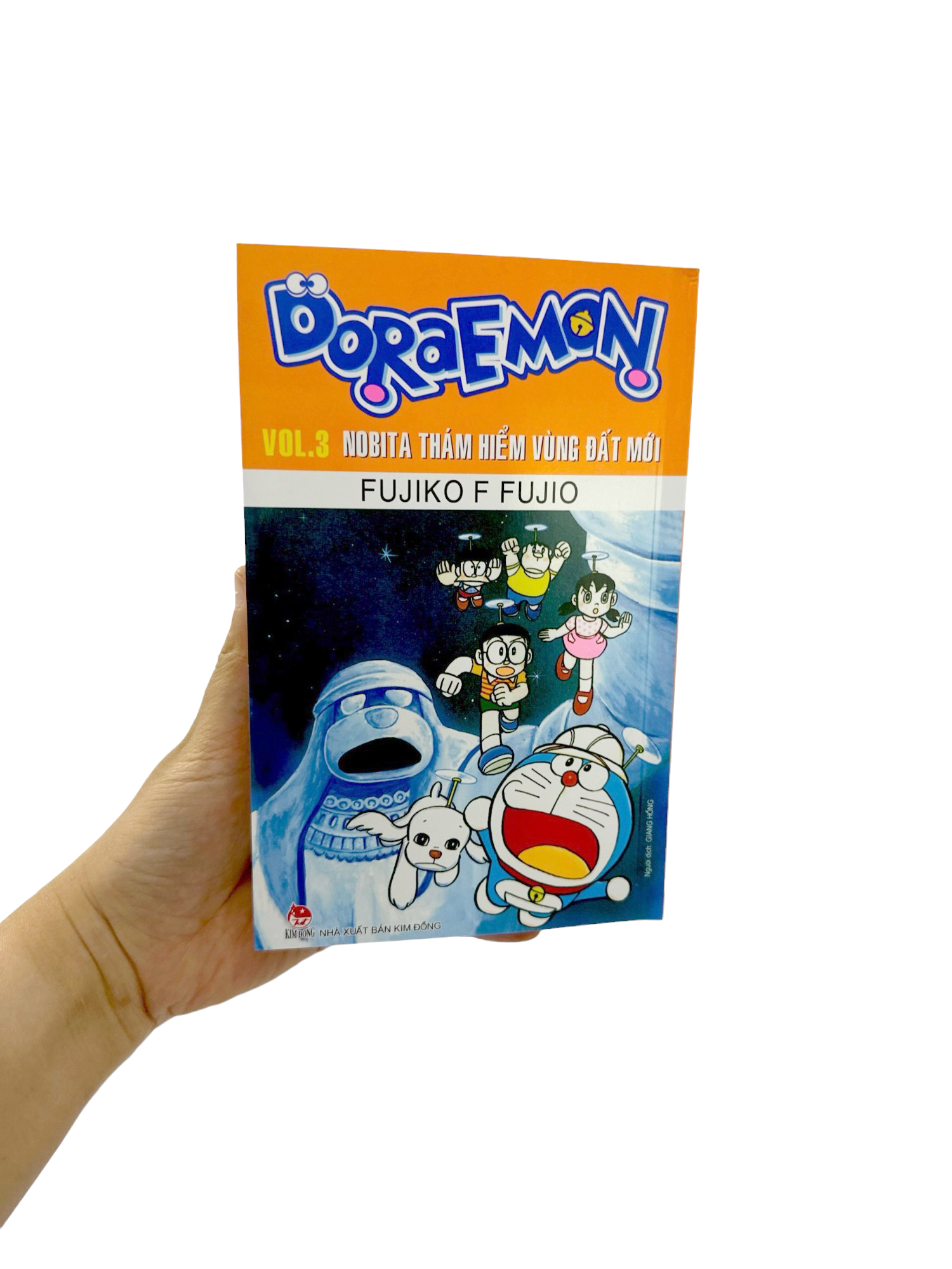 bộ doraemon - truyện dài - tập 3 - nobita thám hiểm vùng đất mới (tái bản 2023) - Ảnh 7