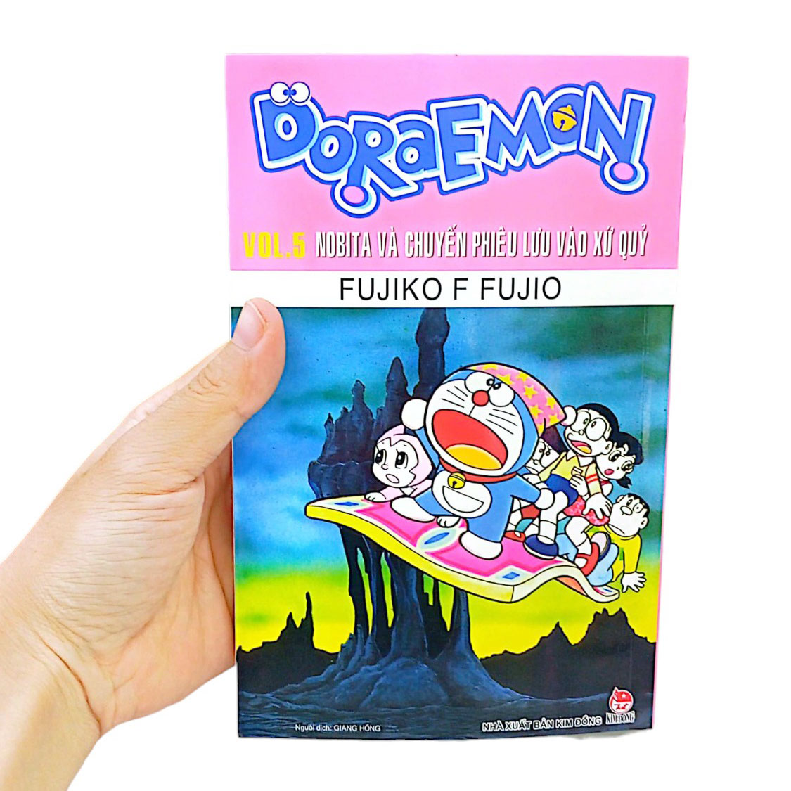 bộ doraemon - truyện dài - tập 5 - nobita và chuyến phiêu lưu vào xứ quỷ (tái bản 2023) - Ảnh 8