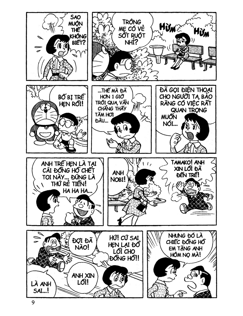 bộ doraemon - tuyển tập theo chủ đề - tập 8 - tình người ấm áp (tái bản 2019) - Ảnh 16