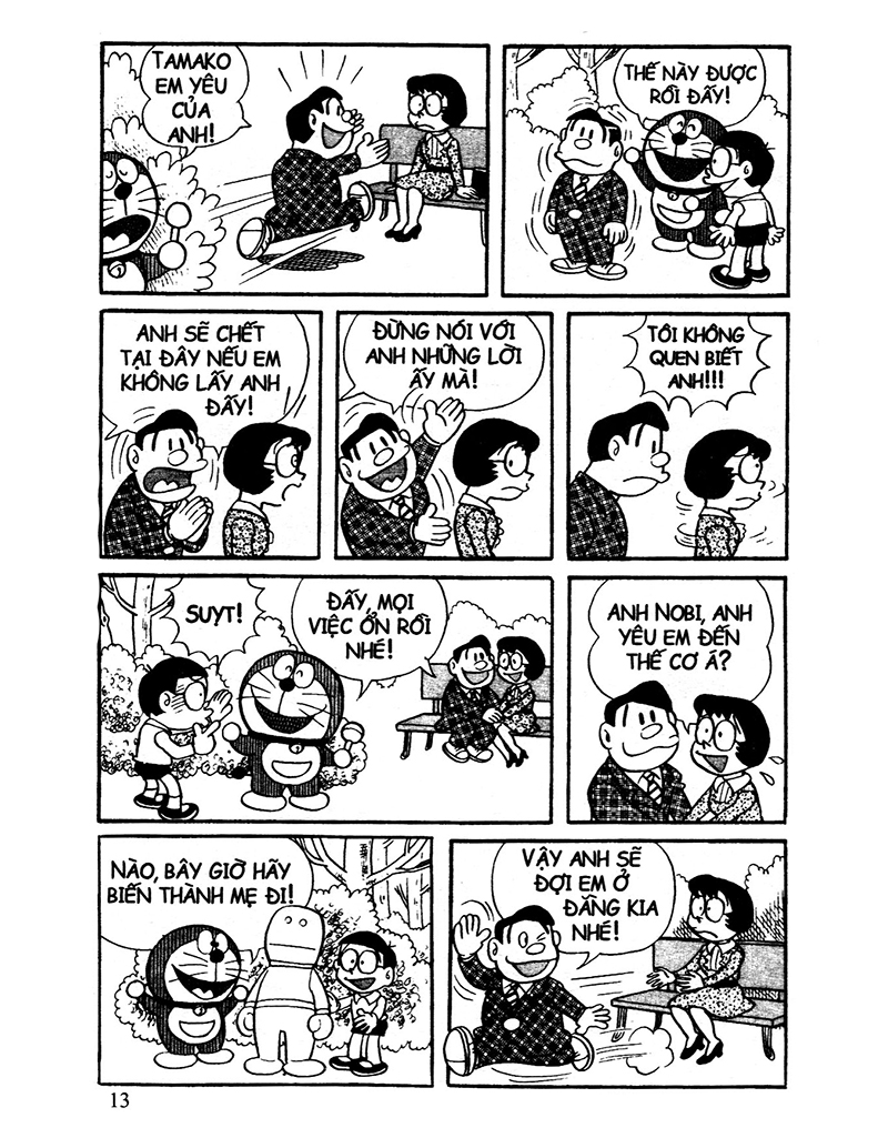bộ doraemon - tuyển tập theo chủ đề - tập 8 - tình người ấm áp (tái bản 2019) - Ảnh 25