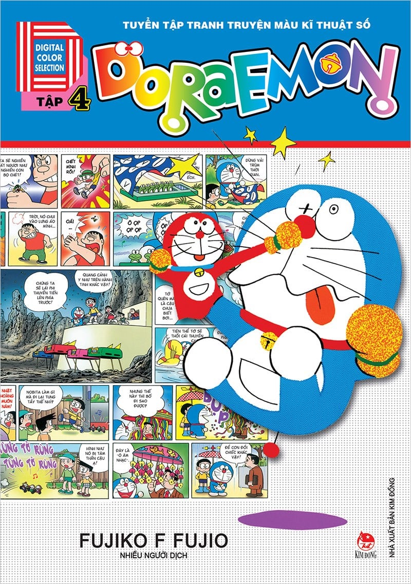 bộ doraemon - tuyển tập tranh truyện màu kĩ thuật số - tập 4 (tái bản 2023) - Ảnh 2