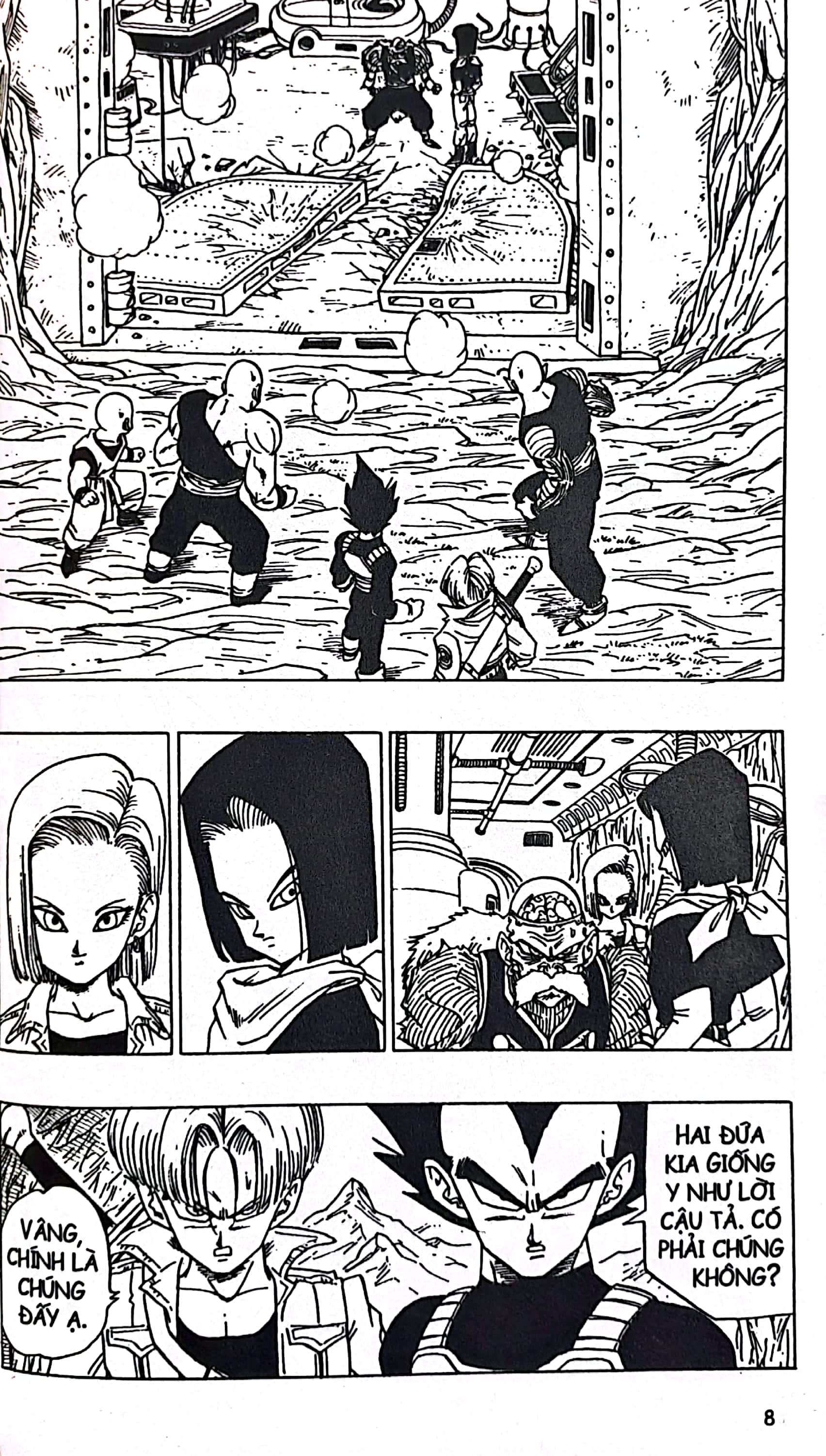 bộ dragon ball - 7 viên ngọc rồng - tập 30 - linh cảm xấu (tái bản 2023) - Ảnh 8