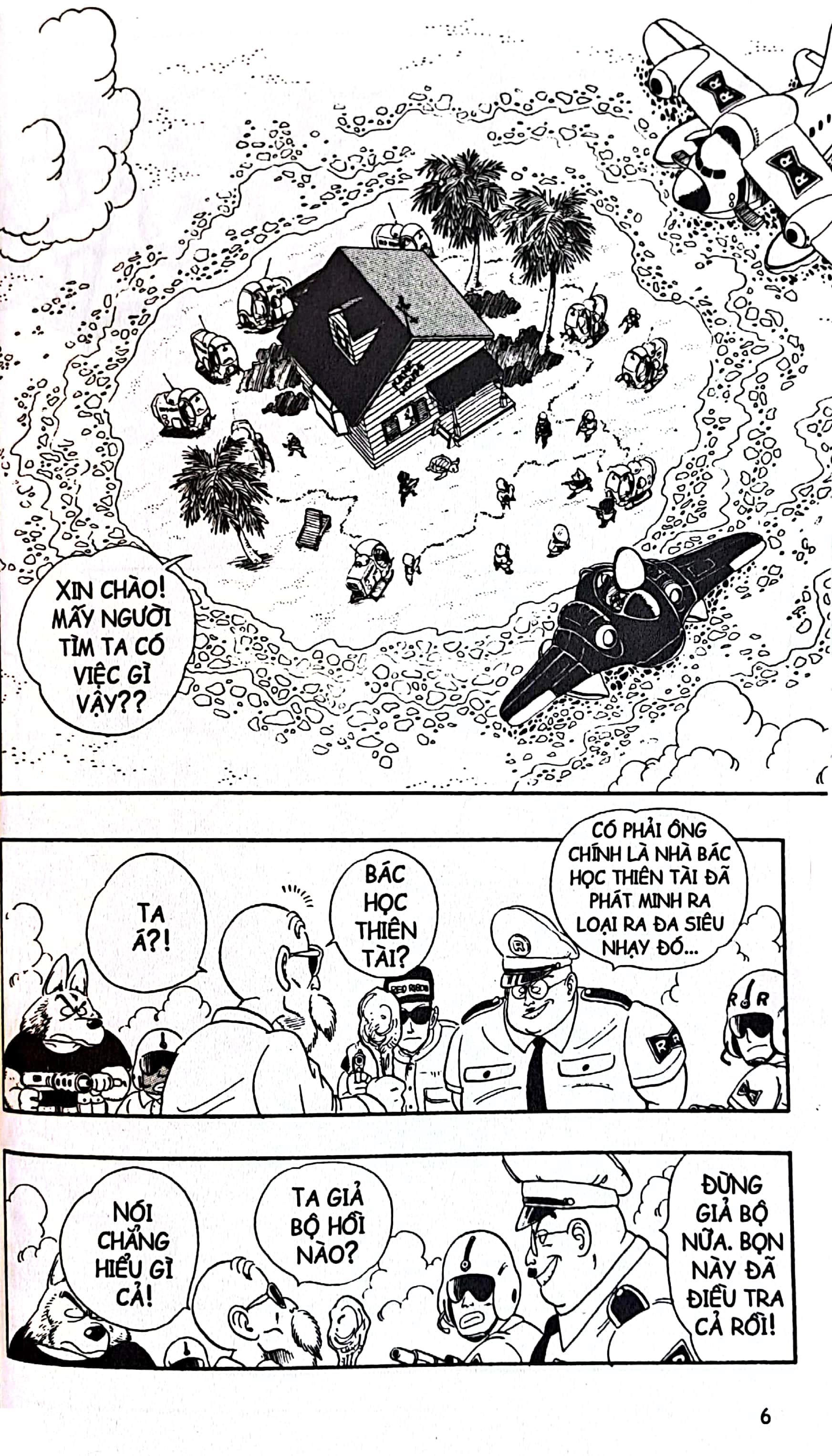 bộ dragon ball - 7 viên ngọc rồng - tập 7 - theo dấu tướng quân blue (tái bản 2022) - Ảnh 5