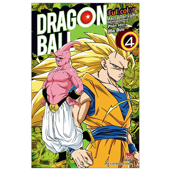 bộ dragon ball full color - phần sáu - ma buu - tập 4