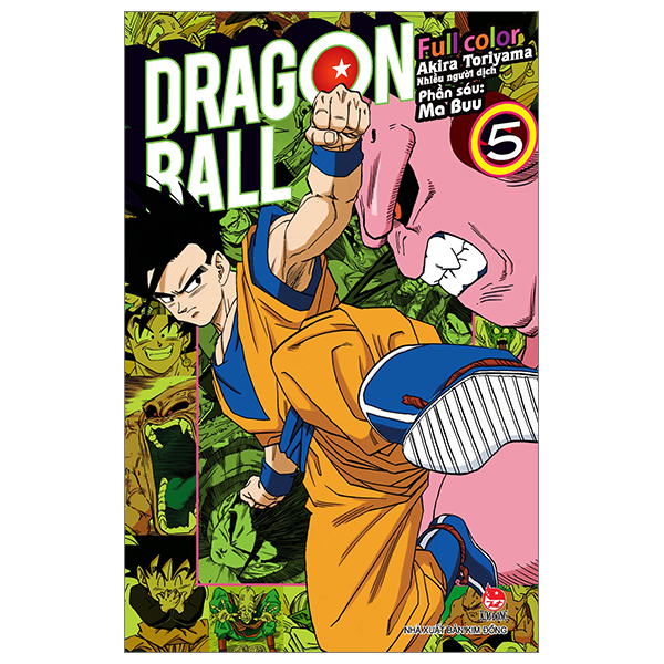 bộ dragon ball full color - phần sáu - ma buu - tập 5