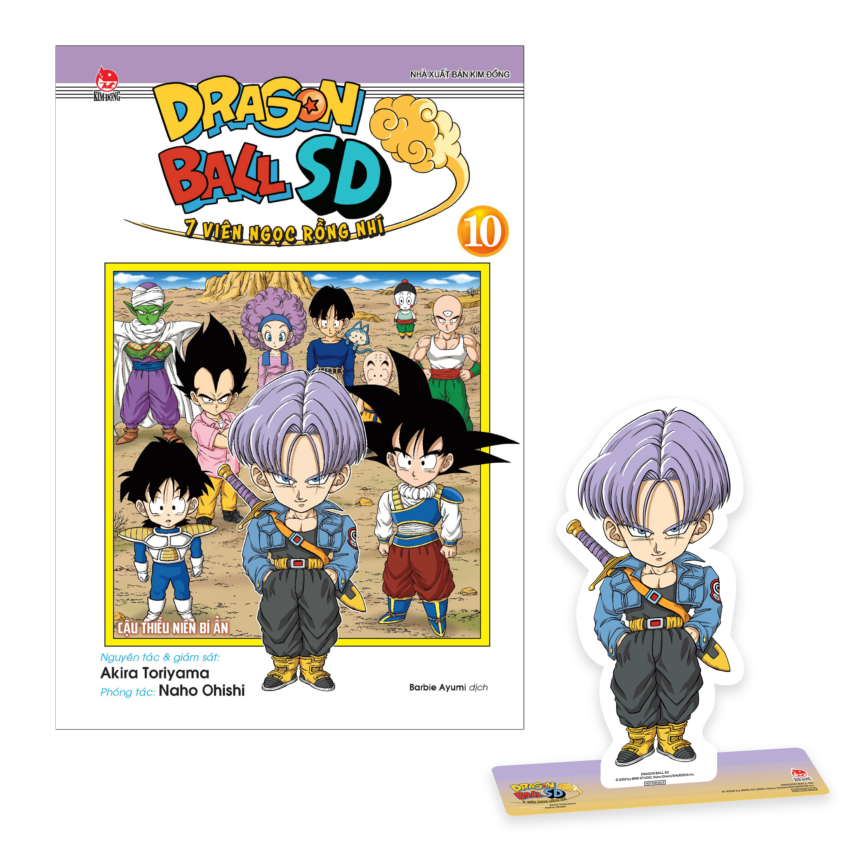 Bo
Dragon Ball SD - 7 Vien Ngoc Rong Nhi - Tap 10 - Cau Thieu Nien Bi An - Tang Kem Standee Ivory - Ảnh 2