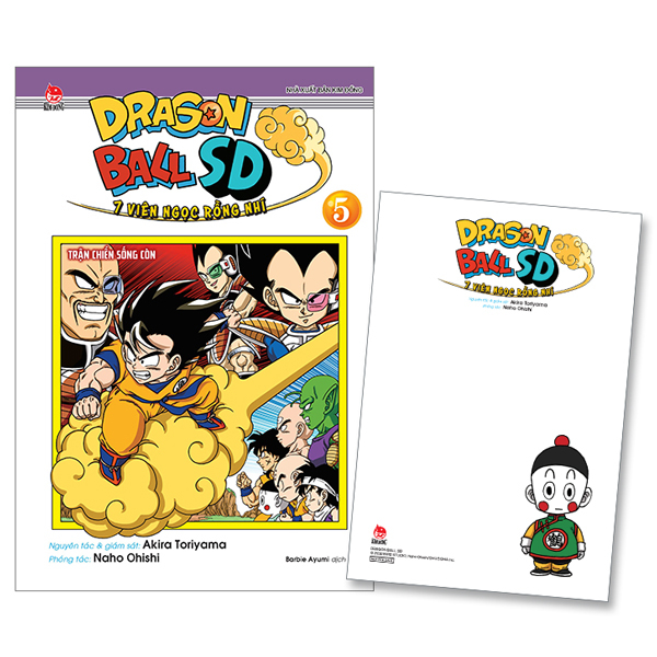 Bo
						
										
										Dragon Ball SD - 7 Vien Ngoc Rong Nhi - Tap 5 - Tran Chien Song Con - Tang Kem Postcard