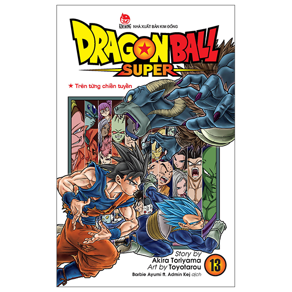 bộ dragon ball super - tập 13 - trên từng chiến tuyến (tái bản 2022)