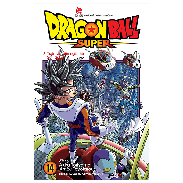 bộ dragon ball super - tập 14 - tuần tra viên ngân hà son goku