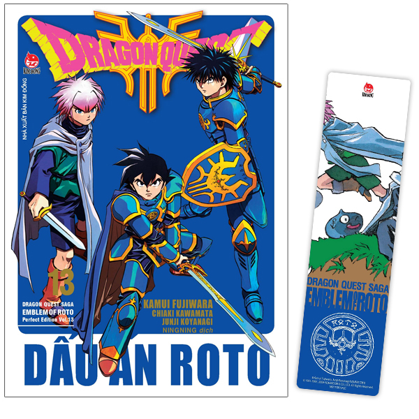 bộ dragon quest - dấu ấn roto - perfect edition - tập 13 - tặng kèm bookmark pvc