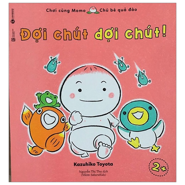 bộ ehon chơi cùng momo - đợi chút đợi chút! (từ 2 tuổi)