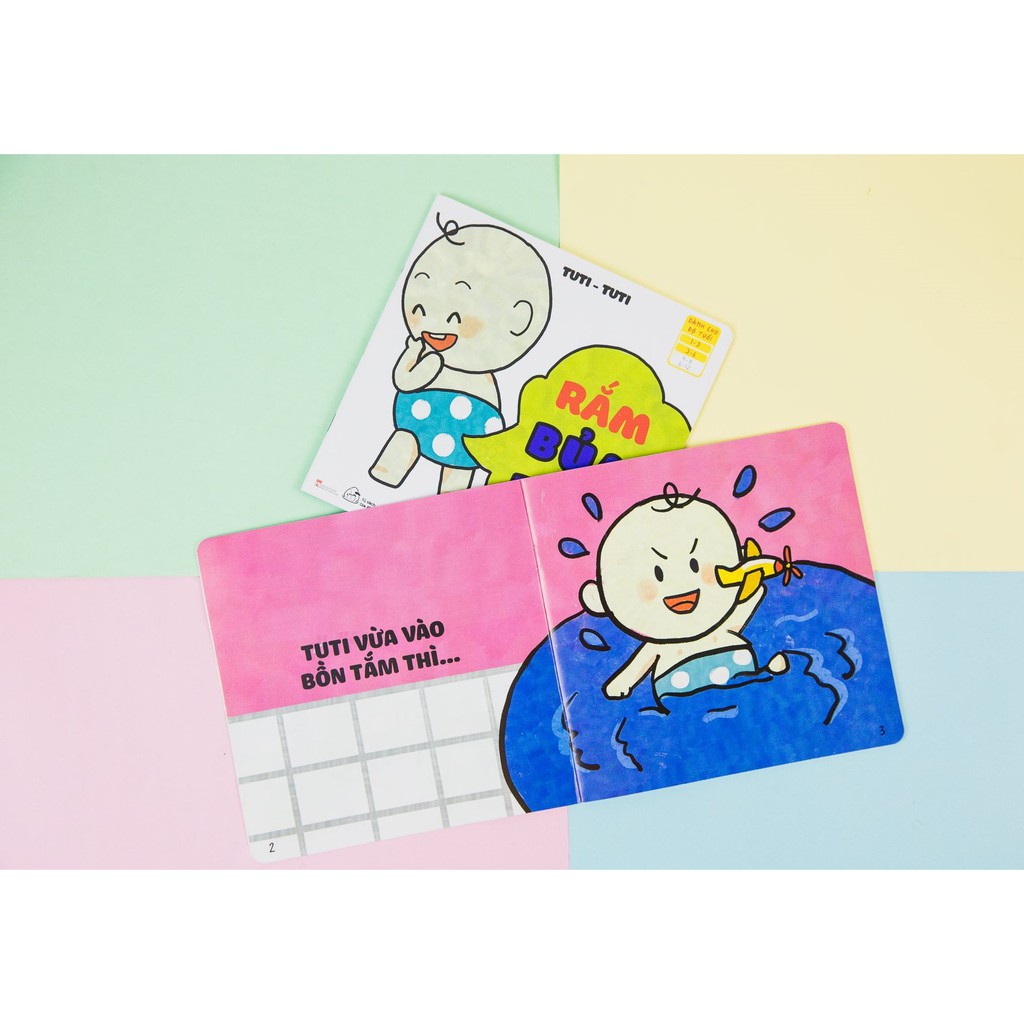 bộ ehon kể chuyện - tuti tuti - rắm, bủm bủm (từ 1 - 6 tuổi) - Ảnh 4