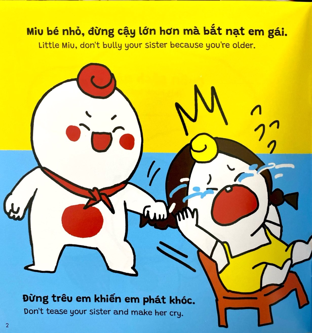 Bo
Ehon Ki Nang Song - Miu Be Nho - Tap 32 - Dung Bat Nat Nhe! - Ảnh 3