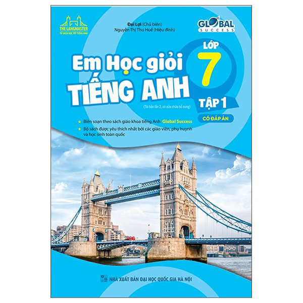 bộ em học giỏi tiếng anh lớp 7 - tập 1 (có đáp án - global success)