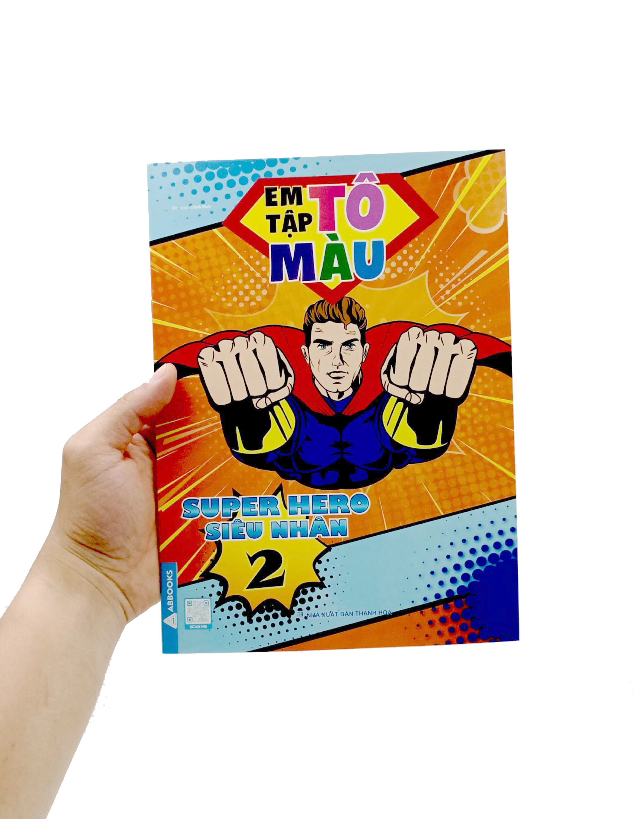 bộ em tập tô màu - super hero siêu nhân 2 - Ảnh 7