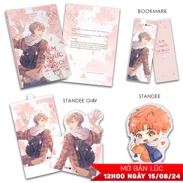 Bo
						
										
										Em Va Chuc Vo Dich Deu Thuoc Ve Anh - Tap 1 - Ban Dac Biet - Tang Kem Bookmark + Standee Giay + Standee Chibi