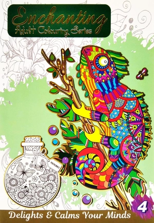 bộ enchanting adult colouring series - book 4 - Ảnh 2