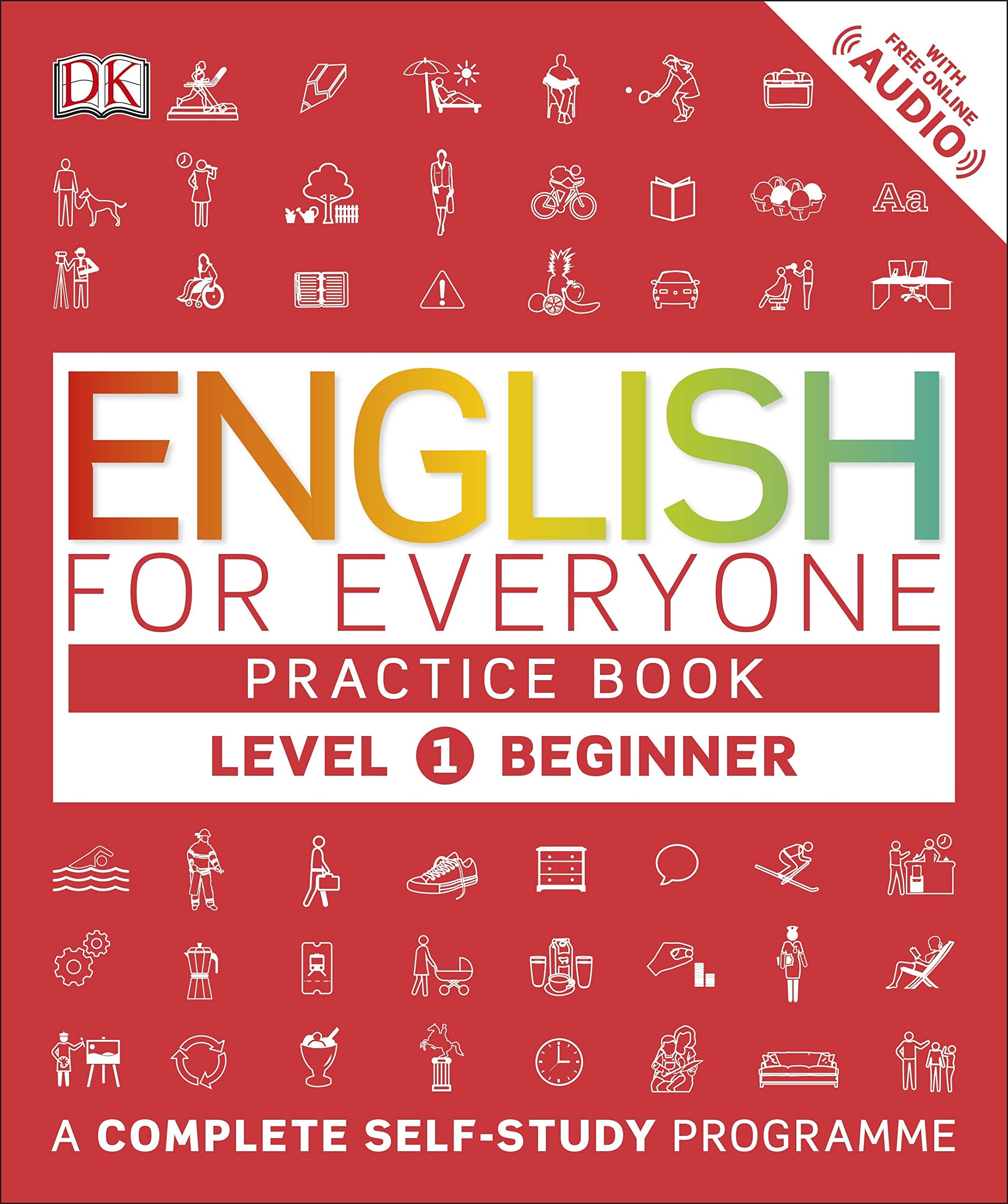 bộ english for everyone practice book level 1 beginner