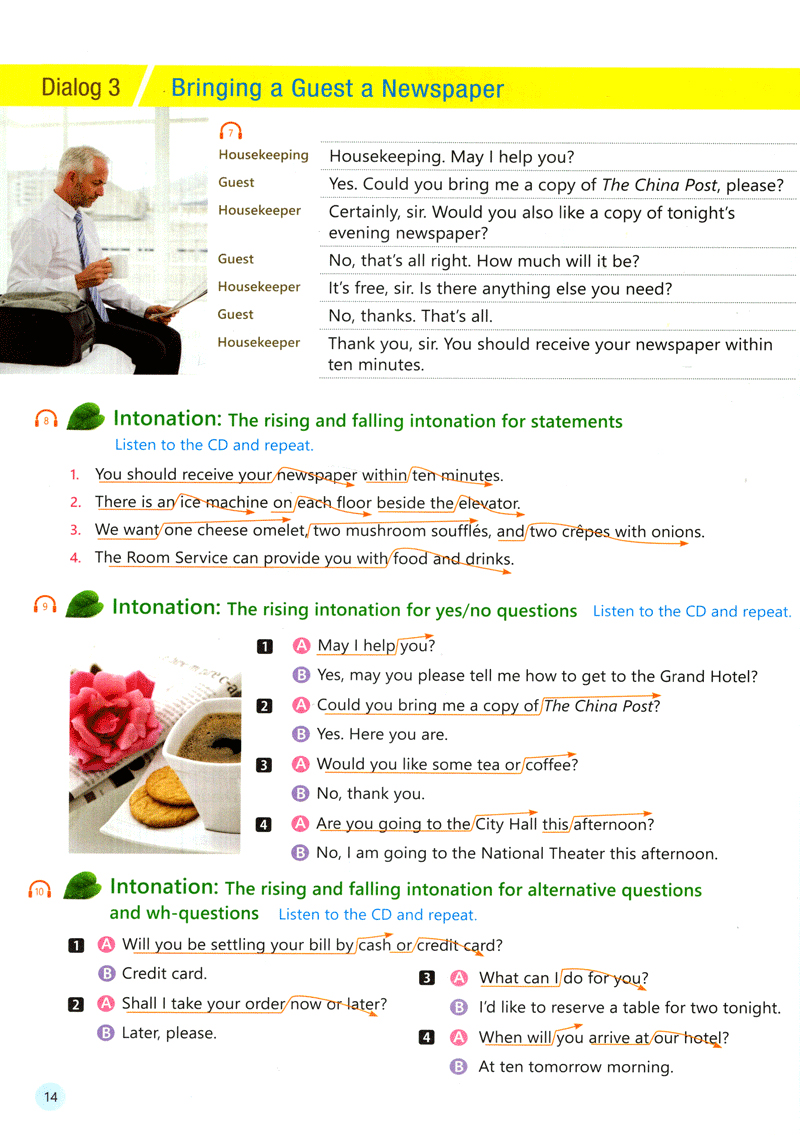 bộ english for tourism and restaurants - book 1 (kèm đĩa mp3) - Ảnh 11