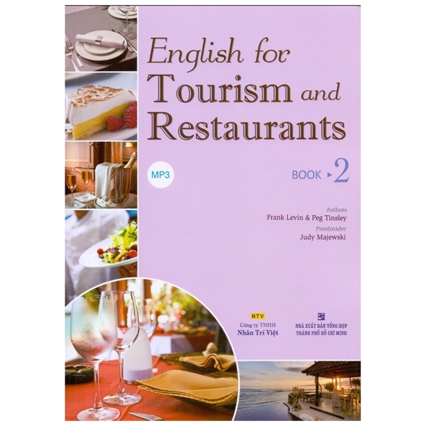 bộ english for tourism and restaurants - book 2 (kèm đĩa mp3)