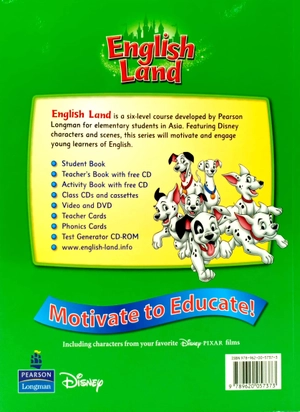 bộ english land 1: activity book with cd - Ảnh 10